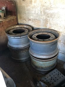 Super single 22.5 offset wheel rims