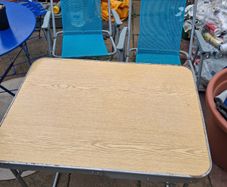 Camping table and chairs