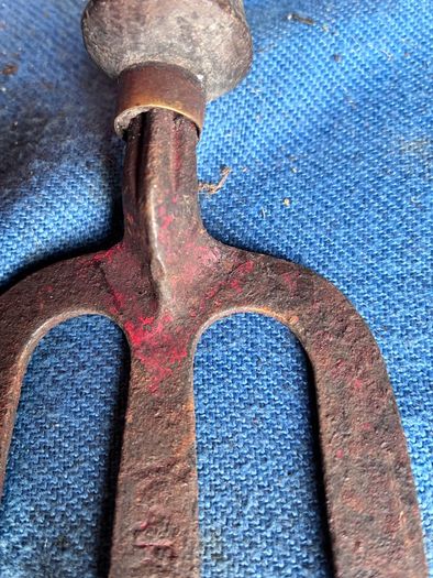 Vintage garden fork