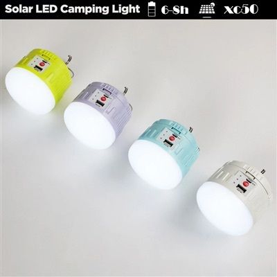 Solar Camping Light PowerBank 3600 mAh