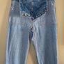 Levis Reversible 2-in-1 Baggy Dads Jeans W29/L30 UK 10 Relaxed Fit Light Blue Wash Utility Baggy Wide Leg Image 3