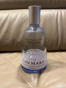 gin mare empty bottle