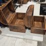 pair of wooden boxes Image 10