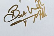 Foster and Allen signed card