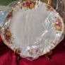 Brand New In Box And In Original Packaging Authentic First Quality 21 Piece Royal Albert Old Country Roses Bone China Gold Gilt Tea Set For 6 Person Setting Made In England Image 6
