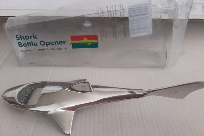Vintage shark bottle opener