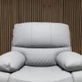 Rita recliner sofa 3+2 seater Light Grey Image 6