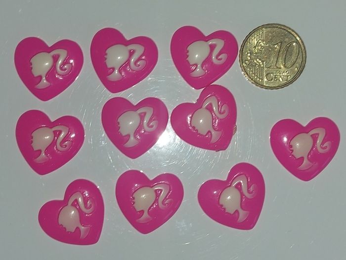 Barbie Resin Cabochon