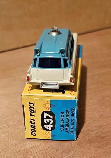 Corgi Superior Ambulance Re Issue Brand New With Battery Compartment Underneath
