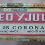 Vintage Romeo y Julieta  Cigar Box Vintage Cigar Box Havana - CUBA Cigar Box Empty Image 5