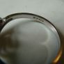 9ct White Gold Sapphire and Diamond Three Stone Crossover Ring, Size P Image 6