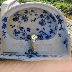 Victorian bathroom sink