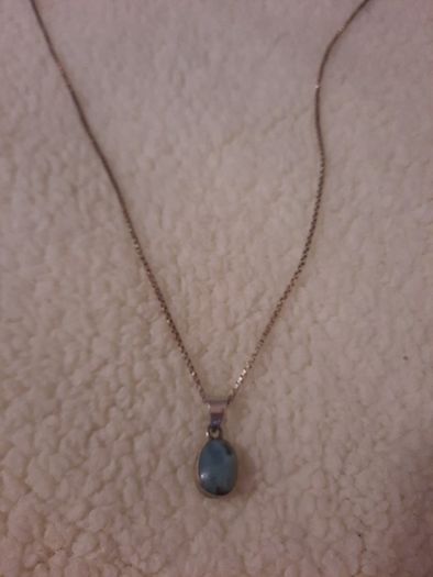 sterling silver double sided necklace
