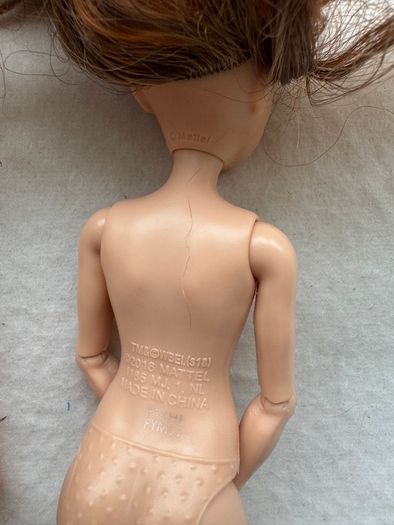 Harry Potter and Hermoine Granger Tangled hair Mattel 2018  Used Please look at the pictures