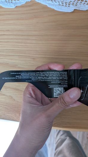 Solar Eclipse Glasses