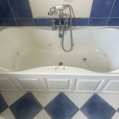 Jacuzzi and sink