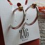 "ZAG" Hoop Earrings(Brand New) PRICE DROP Image 2