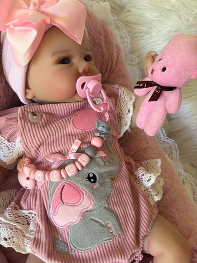 Reborns By Laura.  Stunning Baby Emily Reborn Doll. 4lb In Weight Welcome To View