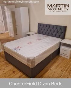 Single Size Chesterfield Divan Beds