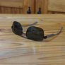 Polarized UV Protection Sunglasses - Green Tint Lenses Image 2