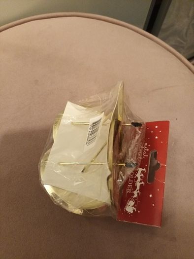 4 piece gold candle holders