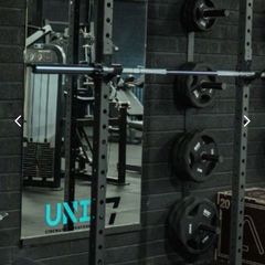 Wall Mounted Squat Rack, Heavy Gauge Steel, Rated To Hold 450kg!!!!
