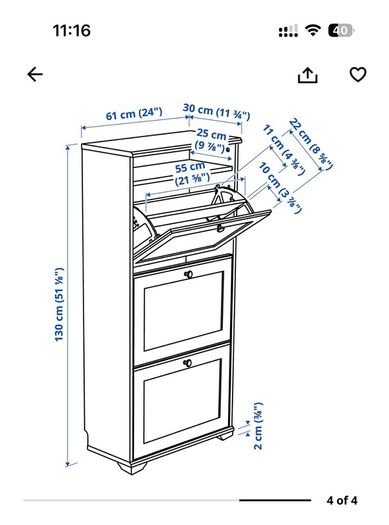 Busali Ikea Shoe stand