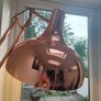 Copper standing floor lamp Image 8