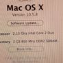 Vintage Apple MacBook, working fine and in reasonable condition for its age. No Charger Image 7