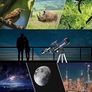 Telescope for Adults Beginners, 70mm Aperture 400mm AZ Mount Fully Multi-Coated Optics Refractor Portable Telescopes, Travel Telescope with Tripod and Phone Adapter-Blue Image 5