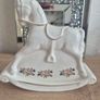 Vintage Royal Tara Fine Bone China Rocking Horse Money Bank Image 2