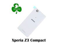 For Sony Xperia Z3 Compact Mini New Back Battery Cover Replacement Black/White + Adhesive
