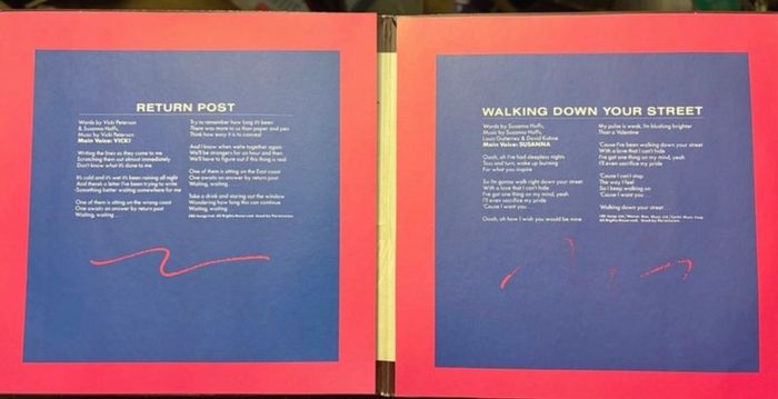 The Bangles Walking Down Your Street 1986 UK 7inch Vinyl Special Fold-Out Sleeve