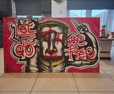 Original Framed Street Art