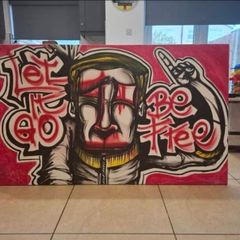 Original Framed Street Art