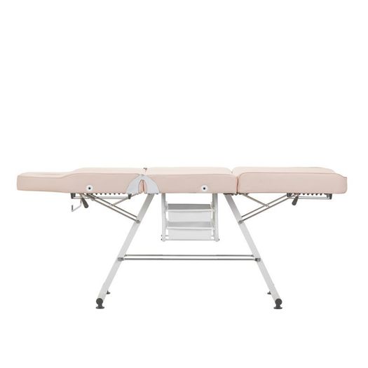 Beauty Bed With Drawers light pink cosmetic spa