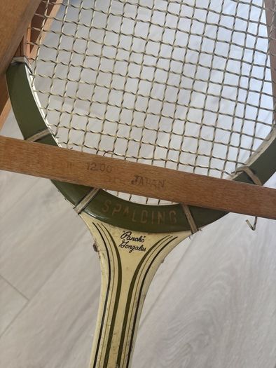 vintage tennis racket