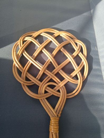 Vintage Rattan Carpet Beater