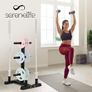 6-Pegs Olympic Weight Plate Rack & 4 Barbells  363 kg Capacity, Heavy-Duty Gym Organiser, Scratch-Resistant Frame, Powder-Coat Finish, Easy to Assemble, Compact & Space-Saving Image 3