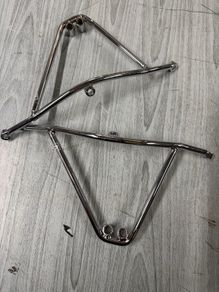 09 Hyosung GV650 GV 650 Aquila Front Mounts Brackets