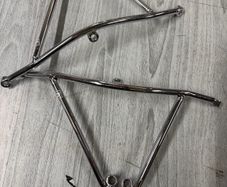 09 Hyosung GV650 GV 650 Aquila Front Mounts Brackets