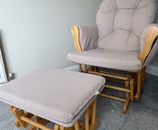 Rocking Chair & Stool