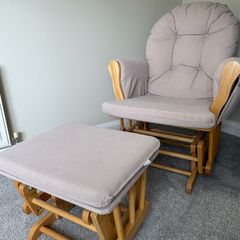 Rocking Chair & Stool