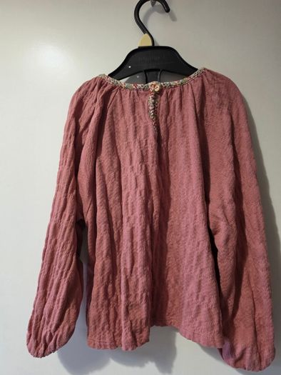 Zara girls dusty pink blouse - age 5