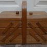 Vintage rustic wood box Image 2