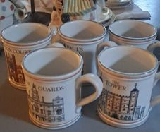 5 Denby Mugs