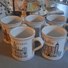 5 Denby Mugs