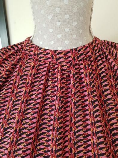 Gallery ladies patterned blouse uk10