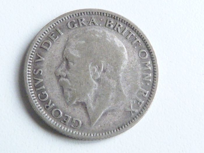 English silver shilling