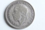 English silver shilling